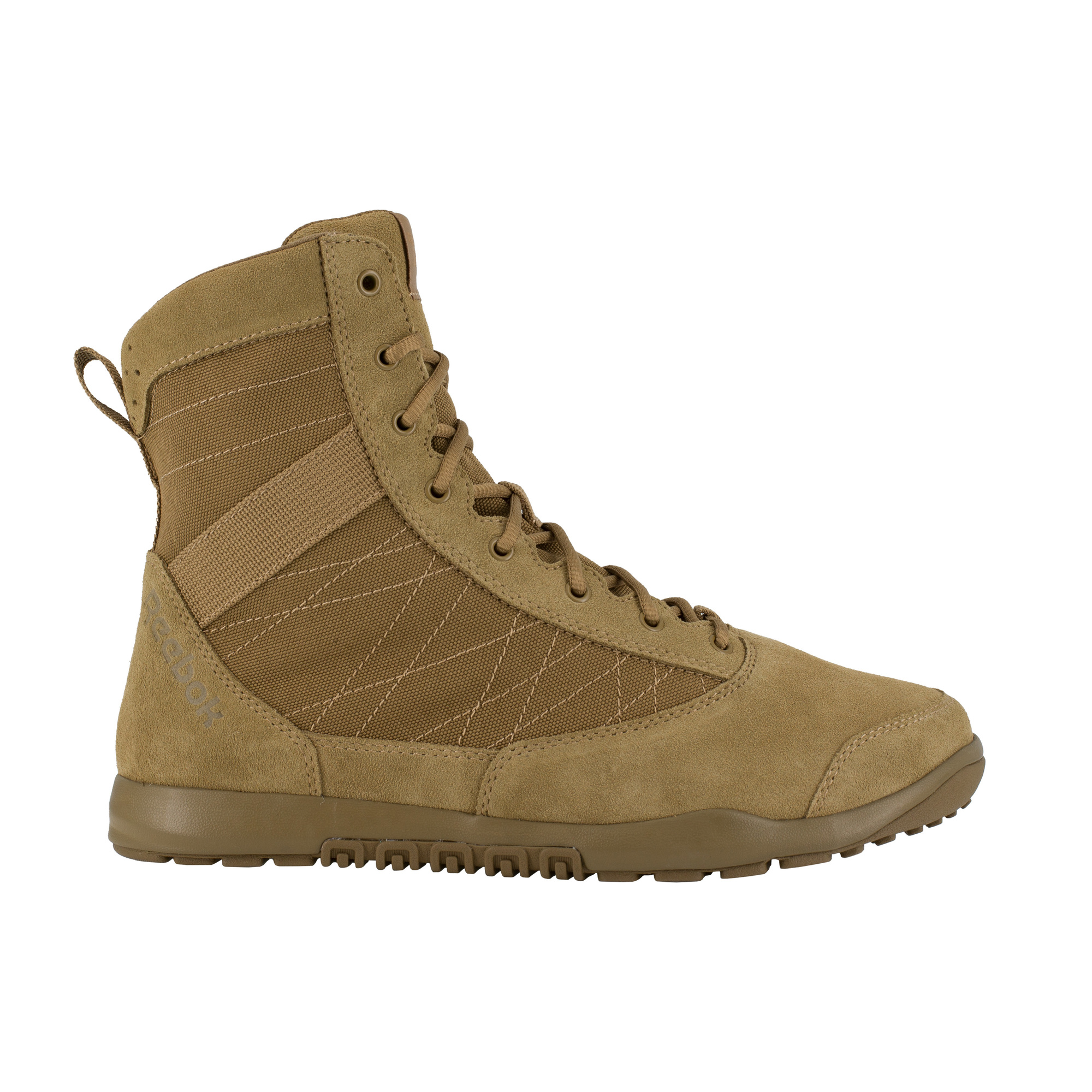 Reebok, 8in. Tactical Boot, Size 11, Width Wide, Color Coyote, Model# RB7125
